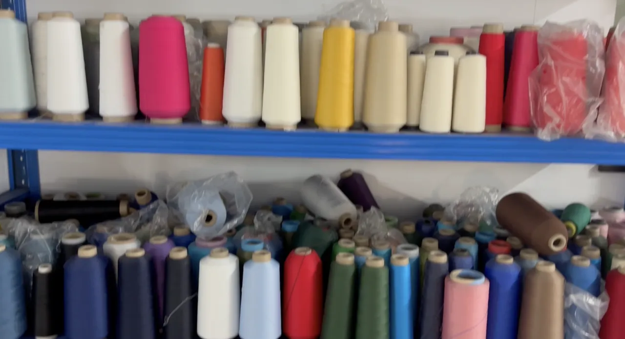 Yarn options — acrylic, cotton, wool