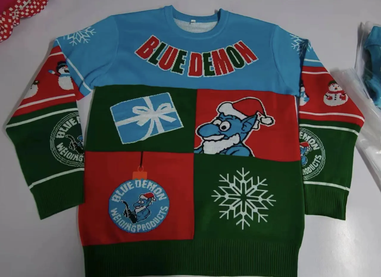 500-Piece Christmas Sweater Order — US Team Brand