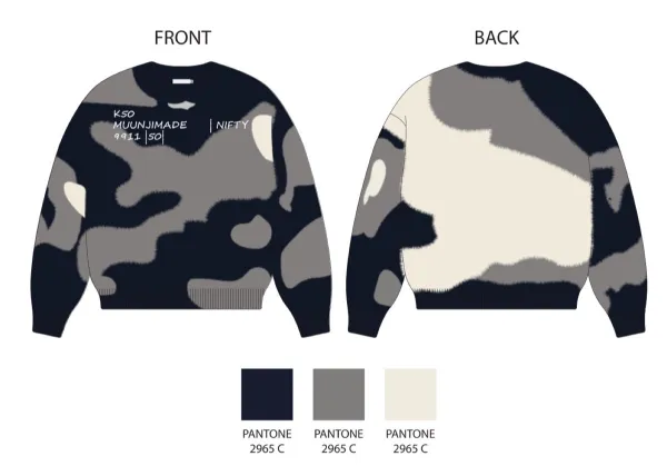 Knit Sweater Series — Navy Crew, Black Crew & Cardigan