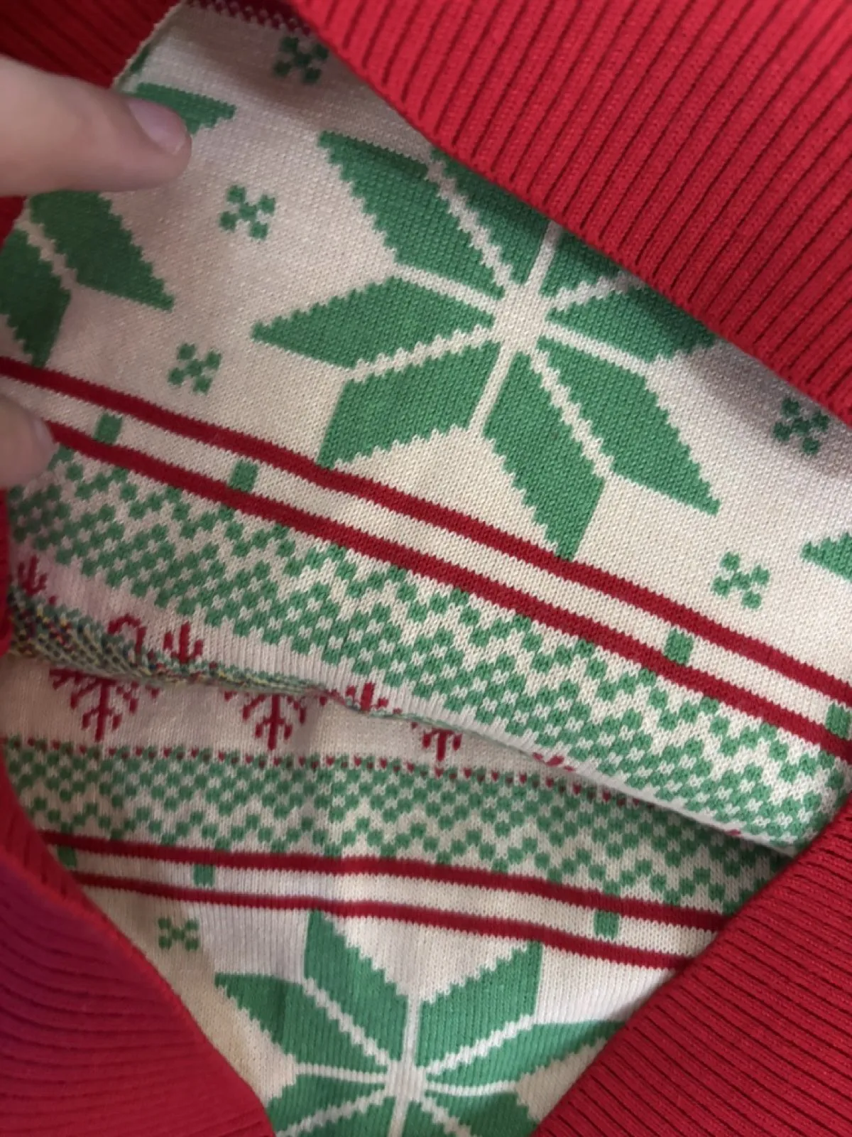 Knit detail