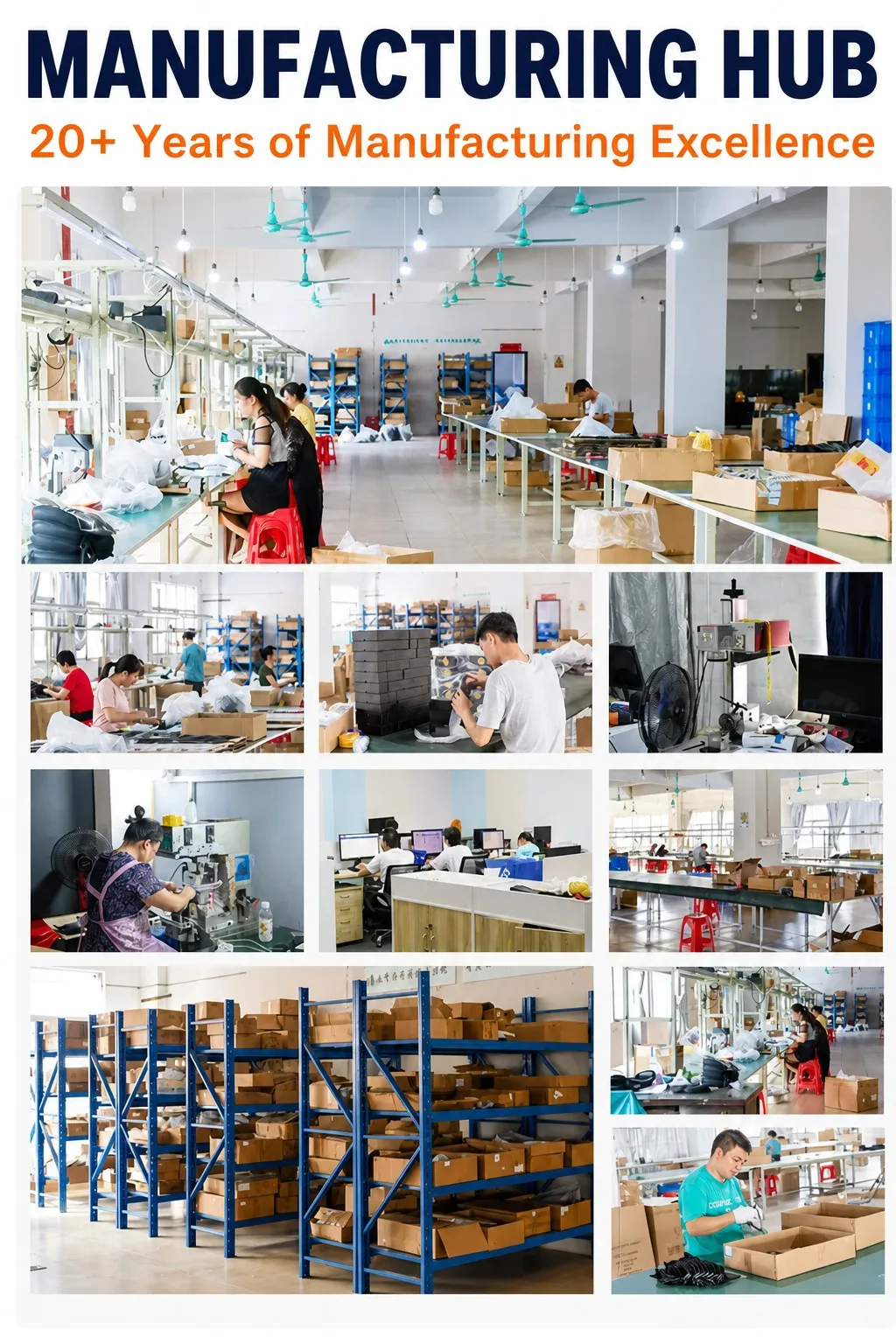 Sunglasses manufacturing workshop