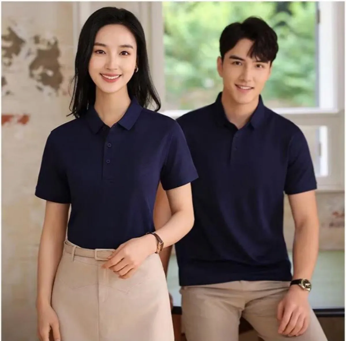 6802 Oxygen Polo · Flat Knit Collar