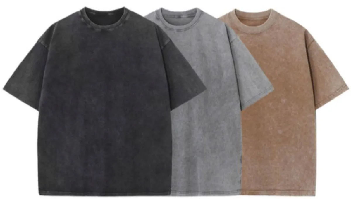 190g Euro Washed Tee
