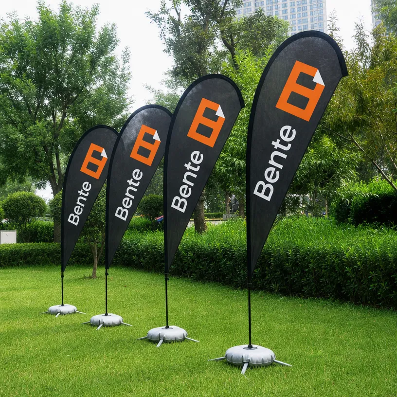 Teardrop Flags & Feather Banners design 2