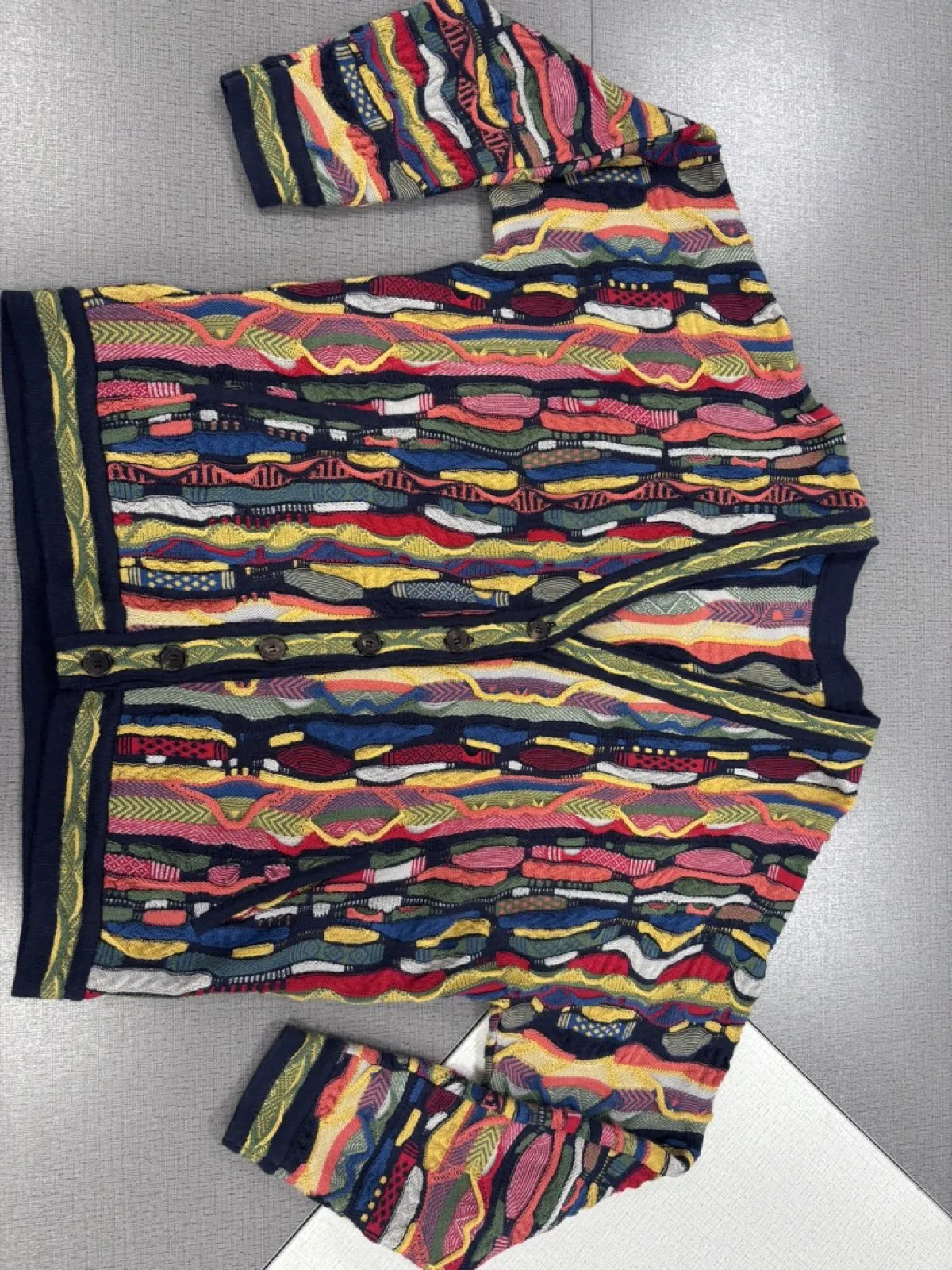 Raised-Texture Knit Sweaters design 11